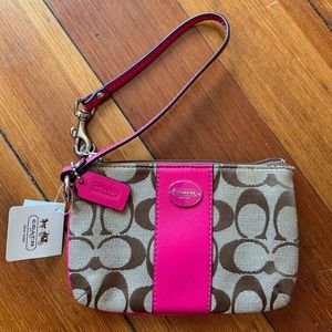 Coach small wristlet